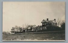 RPPC View Houses in CABOT PA Butler County Real Photo Postcard picture