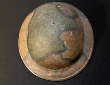 US WW1 Doughboy Helmet/WWI Brodie -UNIT IDENTIFIED -Military Collection 7D182 cb picture