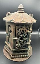 Vintage Cast Iron Japanese Pogoda Lantern picture
