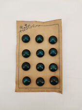 Antique Square Buttons 1960's Vintage Rare To Find several colours picture