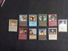 Lot of 10 Beta Cards PL HP - 1993 MTG Vintage Old School Magic picture