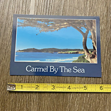 Postcard Carmel by The Sea Carmel Beach & Mountain California Scene Size 6x4 picture