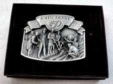 1987 John Deere 150th Anniversary Limited Edition Belt Buckle - #15947 picture