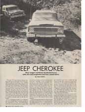 1974 JEEP CHEROKEE SUV ROAD TEST 4 PAGE Article picture
