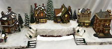 CHRISTMAS VILLAGE DISPLAY PLATFORM FOR LEMAX & DEPT 56 DICKENS--XMAS IN THE CITY picture