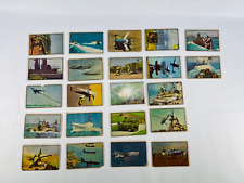 1954 Bowman Power For Peace Trading Gum Lot of 22 Different Cards /Good/Fair picture