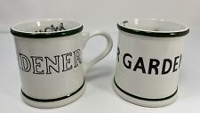 2 Mugs Designed For The National Trust “ Head Gardener & Under Gardener Preowned picture