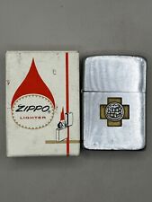 Vintage 1961 Nursing Cross Zippo Lighter Excellent Condition w/ Box picture
