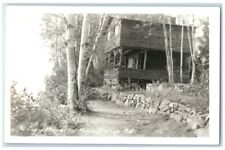 c1940's Camp Emile Maupes Cabin View Val Morin Quebec Canada RPPC Photo Postcard picture