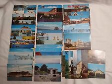 Vintage Lot Of 50 Massachusetts Postcards Plymouth Eastover Memorial Motel  picture