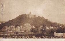WWI RPPC Real Photo Postcard 1st DIVISION HQ GERMAN CASTLE Montabaur Germany 023 picture