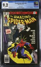 AMAZING SPIDER-MAN #194 CGC 9.2 1ST BLACK CAT NEWSSTAND WHITE PAGES picture