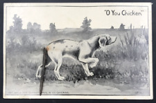 1911 Schmidt Bros Pointer Hunting Dog 