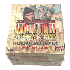 1992 Pro Set The Young Indiana Jones Chronicles 36 Pack Wax Box Sealed picture