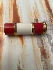 VINTAGE ORIGINAL COTY  24 A COLLECTIBLE RED & GOLD TUBE COMPATIBLE RED LIPSTICK picture