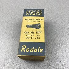 antique Rodale Cone Shaped Heating Element NO E77. NOS Resistor Heat picture