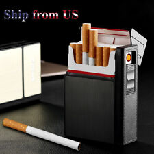 Cigarette Case Smoke Tobacco Box Lightweight Plastic Holder Electric Lighter picture