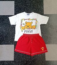Vintage Winnie The Pooh Shorts And Graphic Tee Set 90s Disney Adult Merch picture