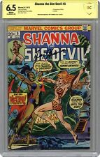 Shanna The She-Devil #5 CBCS 6.5 SS Thomas 1973 22-0692A42-489 picture