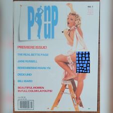 Pinup #1, April 1998 (Draculina, Bettie Page, Bill Ward) picture