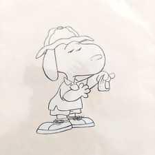 SNOOPY from PEANUTS Animation Cel Drawing 1965-1985 - F/S picture