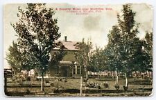 c1909 Country Home Near Montrose Colorado CO Antique Postcard picture