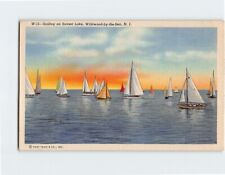Postcard Sailing on Sunset Lake Wildwood-by-the-Sea New Jersey USA picture