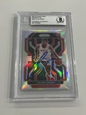 2020-21 JALEN GREEN PANINI PRIZM SILVER ROOKIE RC CARD #306 CAR BGS picture