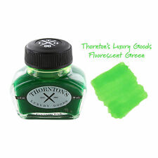 Thornton's Luxury Goods Fountain Pen Ink Bottle, 30ml - Highlighting Green picture