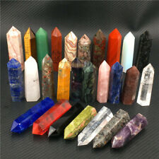 Wholesale 1Pc OR 2.2Lbs Natural Stone Obelisk Point Crystal Natural Energy Gifs picture