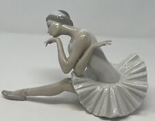 LLADRO Figurine #4855 Ballerina Death Of the Swan - Glaze Finish Repaired Leg picture