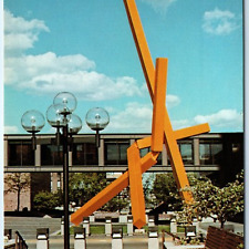 c1970s Sioux City, IA Modern Sculpture by John Henry PC Currier Holman Beef A230 picture
