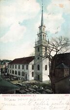 Newport RI Rhode Island, Trinity Church, Vintage Postcard picture