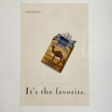 Camels Non Filter Cigarettes 1928 R J Reynolds Tobacco Print Ad Winston Salem NC picture
