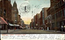 Merrimack Street Haverhill Massachusetts ~ UDB 1905 ELLA SMITH Laconia NH picture