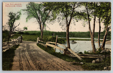Rockville, Connecticut - The Old Bridge - Vintage Postcard - Unposted picture