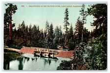 c1910's Headwaters Of Truckee River Lake Tahoe California CA Antique Postcard picture