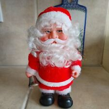 Vintage Animated Santa Claus by Super Fine Taiwan Battery Operated picture