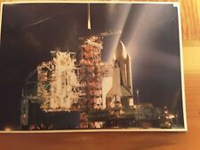 🇺🇸☃️Postcard NASA - The Shuttle on Pad. picture