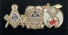 Masonic, Scottish Rite, Shriner Lapel Pin picture
