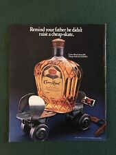 Vintage Crown Royal Advertisement Full Page Rolling Stone Magazine Print Ad picture