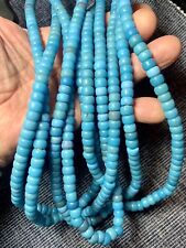 Amazing Antique Blue Padre African Trade Beads Rare picture