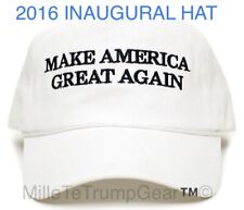 2016 Donald Trump AUTHENTIC Make America Great Again rope hat OFFICIAL cap White picture