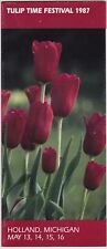 1987 Holland Michigan Tulip Time Festival Brochure picture