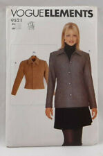 1996 Vogue Sewing Pattern 9521 Womens Unlined Jacket 2 Lengths Sz 6-22 Vntg 6122 picture