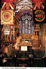Postcard The Warriors Chapel Canterbury Cathedral Kent England UK picture