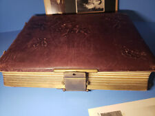 Antique Photo Album Early 1900s to 1944 picture