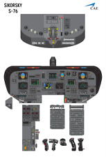 Sikorsky S76 Cockpit Poster 24