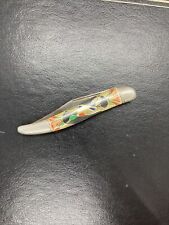 VINTAGE Duck HUNTING SCENE PENKNIFE Imperial Prov. USA 3” Blade picture