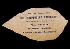 Big Independent Warehouse Chas Hayden Jr. Owensboro Kentucky Tobacco Needle Book picture